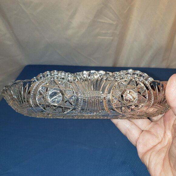 Vintage Glass Small Veggie/Pickle Tray or Butter Dish - Picture 5 of 5